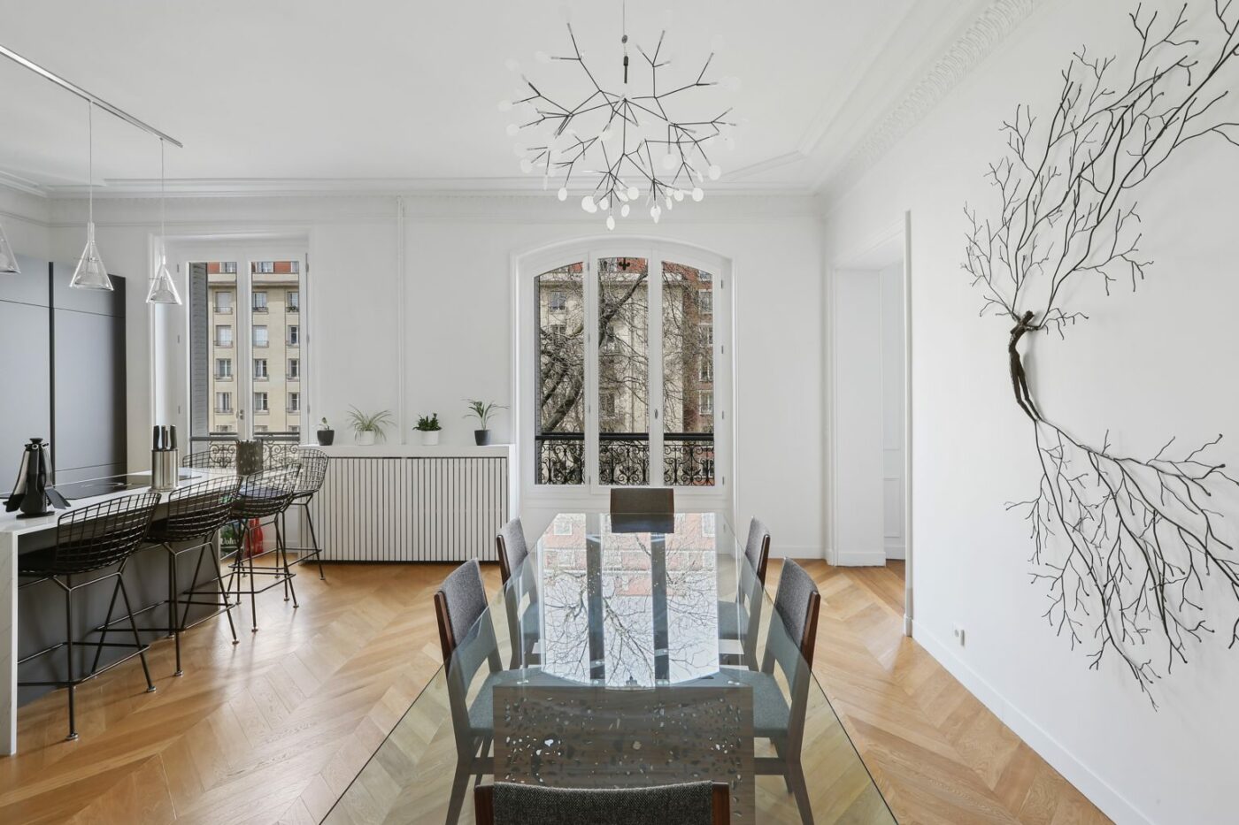 appartement haussamannien par Karine Perez