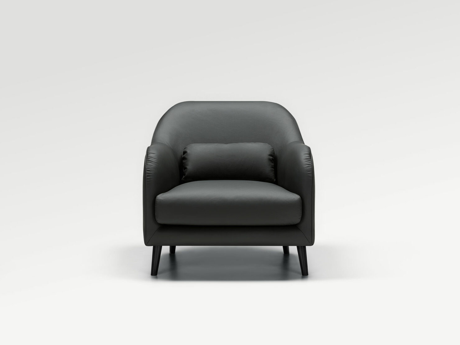 acheter Fauteuil cuir 5 d.grey Annecy - 82x91x85cm - FRANCE CANAPÉ ®