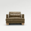 acheter Fauteuil tissu chenille 2 teddy brown Beaugrenelle - 120x108x83cm - FRANCE CANAPÉ ®