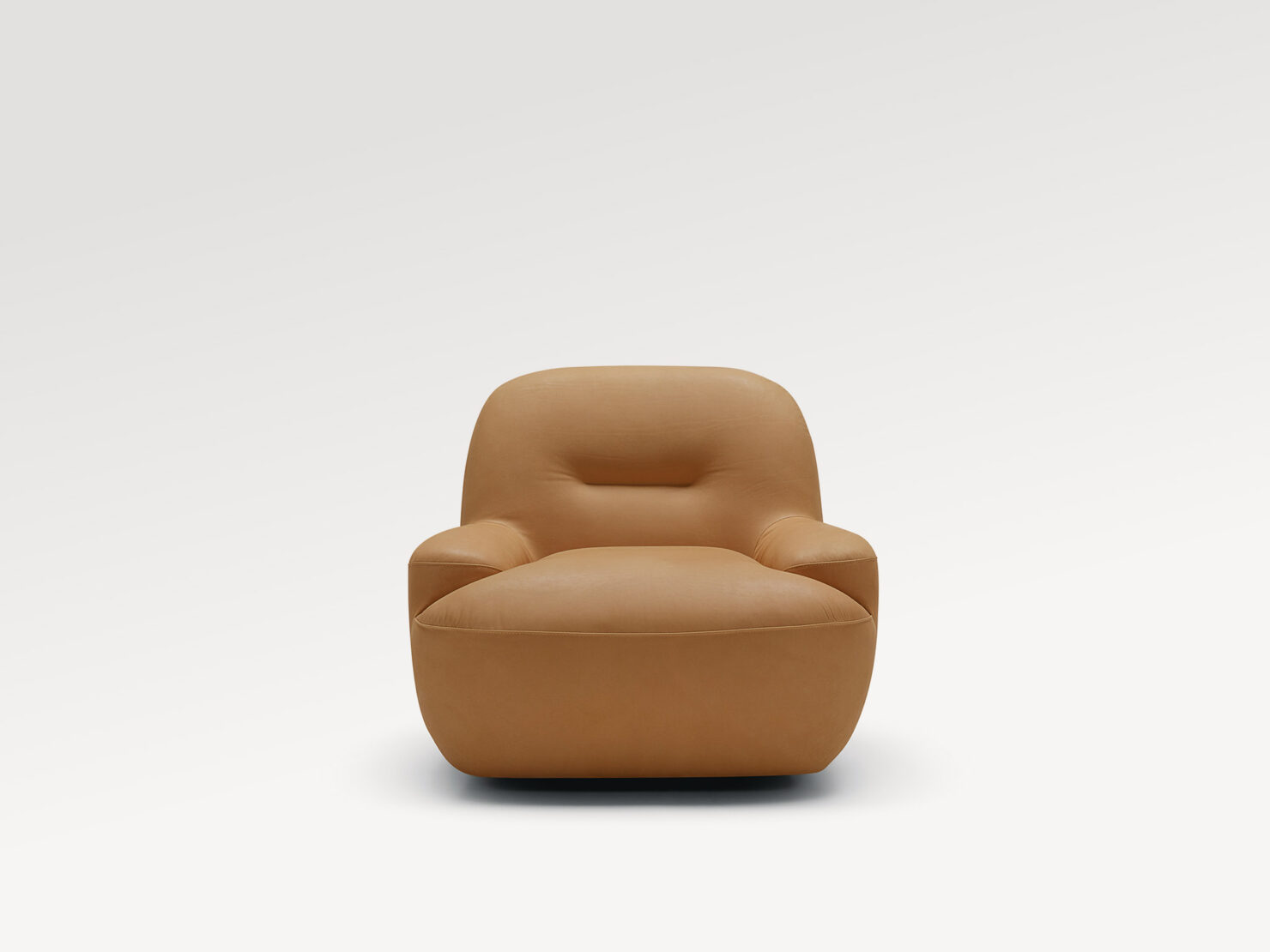 acheter Fauteuil cuir latte URVILLE - 88x80x74cm - FRANCE CANAPÉ ®