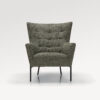 acheter Fauteuil tissu chenille 8 grey VERSAILLES - 84x90x97cm - FRANCE CANAPÉ ®