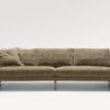 acheter Canapé 4 places tissu chenille 2 teddy brown Batignolles - 277x102x84cm - FRANCE CANAPÉ ®