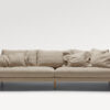 acheter Canapé 4 places tissu uni 2 (aog) beige Batignolles - 277x102x84cm - FRANCE CANAPÉ ®