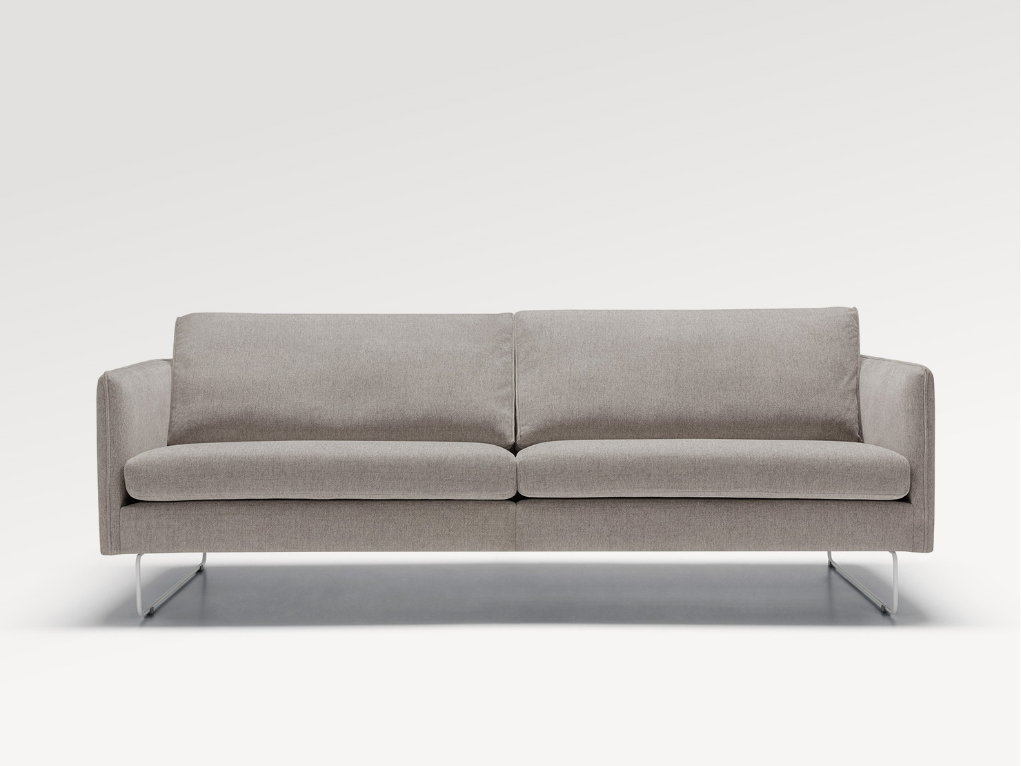 acheter Canapé 3,5 places  tissu chenille 6 (0812-324016) grey Evian - 232x92x80cm - FRANCE CANAPÉ ®