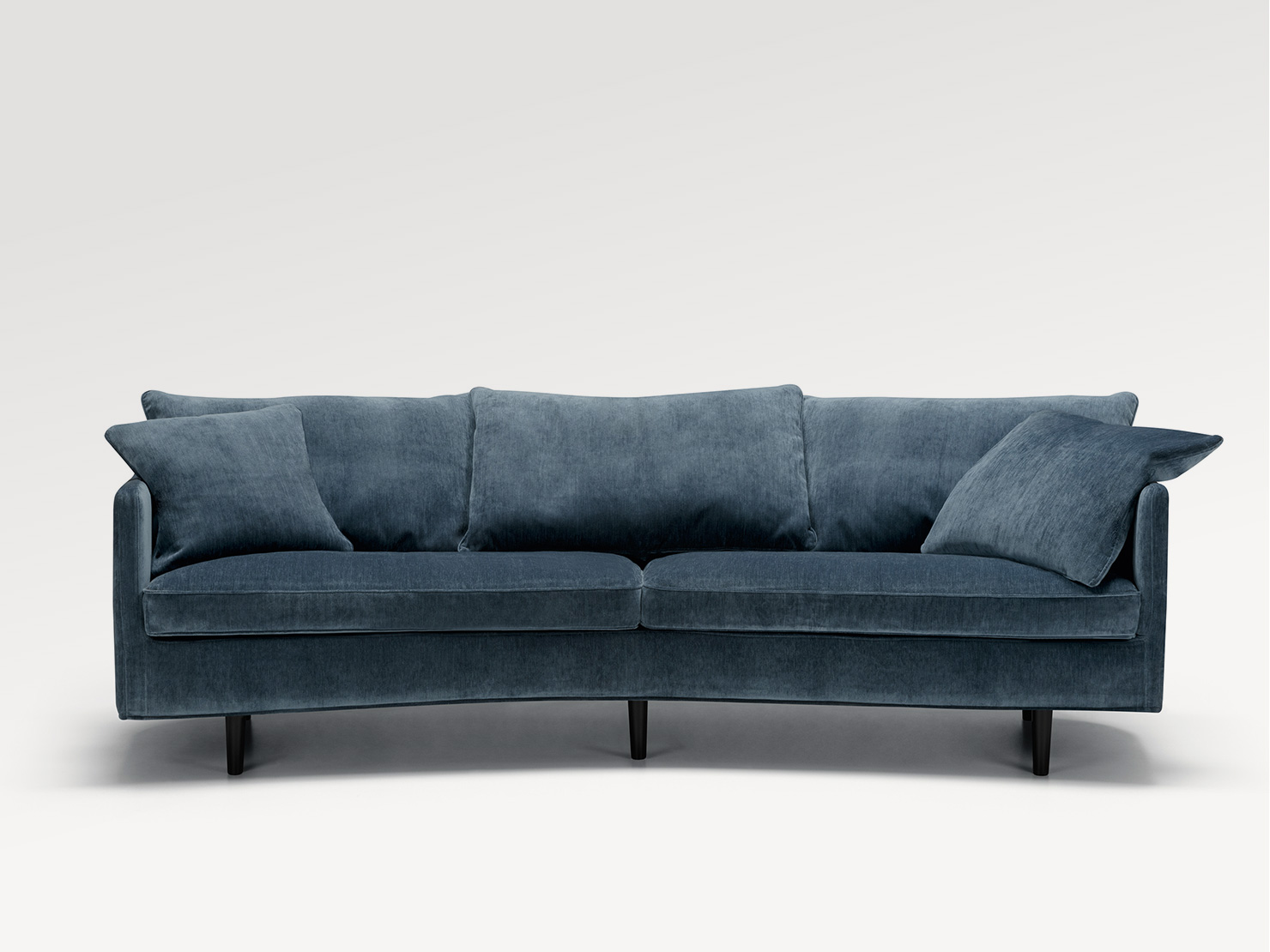 acheter Canapé 3 places xl tissu chenille 11 (2oe2bk) d.blue Jayac - 232x86x81cm - FRANCE CANAPÉ ®