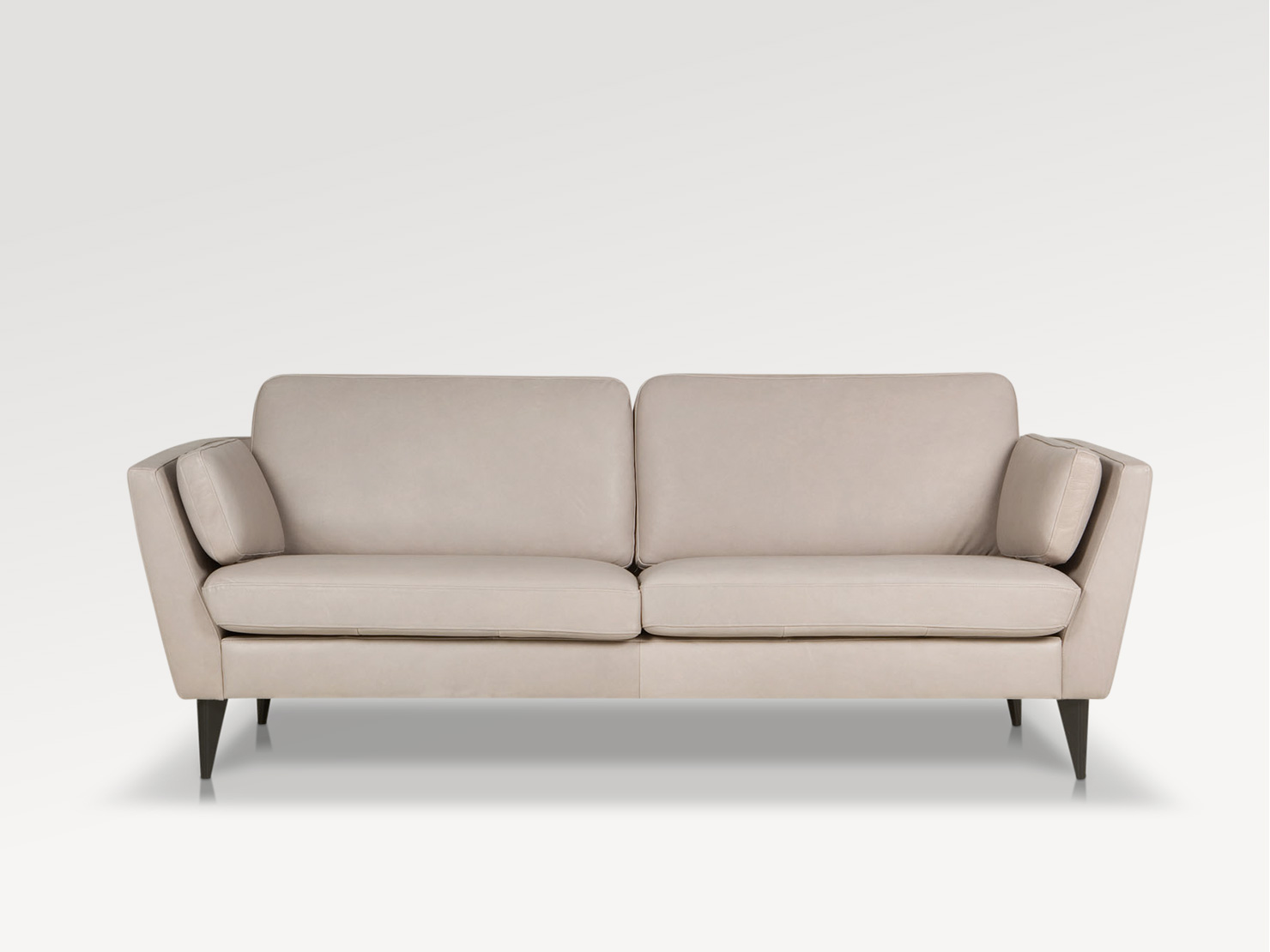 acheter Canapé 3 places cuir opal Mabillon - 220x87x84cm - FRANCE CANAPÉ ®