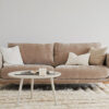 acheter Canapé 3 places tissu chenille 2 cold beige Carnavalet (coussins placés) - 215x99x86cm - FRANCE CANAPÉ ®