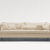 acheter Canapé 4 places tissu uni 1419 natur Lacanau - 270X107X84cm - FRANCE CANAPÉ ®