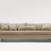 acheter Canapé 4 places tissu texturé 9 (G4T4) l.brown Lacanau - 270X107X84cm - FRANCE CANAPÉ ®
