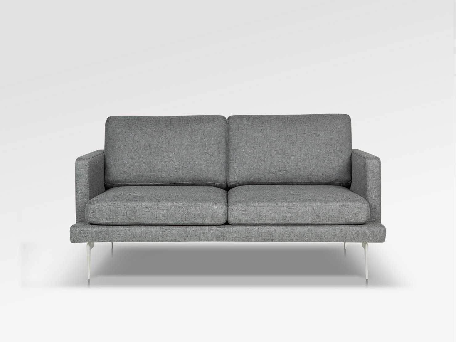 acheter Canapé 2 places tissu chenille 6 (0812-324016) grey Lavandou - 156x92x82cm - FRANCE CANAPÉ ®