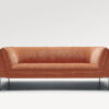 acheter Canapé 3 places tissu chenille 7 pale rust LEVALLOIS - 202x89x75cm - FRANCE CANAPÉ ®