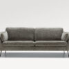 acheter Canapé 3 places tissu chenille 8 grey Mabillon - 220x87x84cm - FRANCE CANAPÉ ®