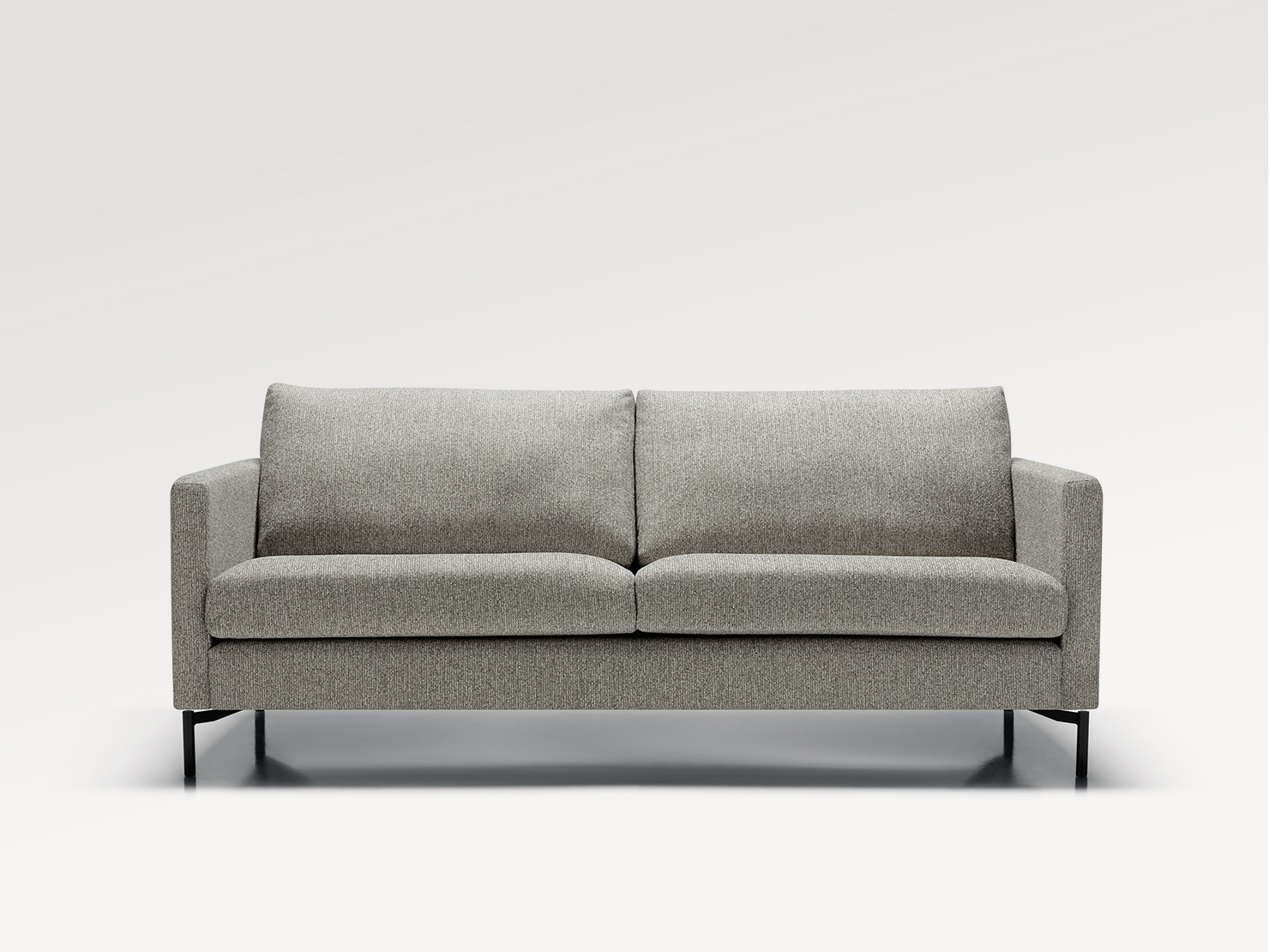 acheter Canapé 2,5 places tissu texturé 4 (149) l.grey Menton - 196x92x82cm - FRANCE CANAPÉ ®