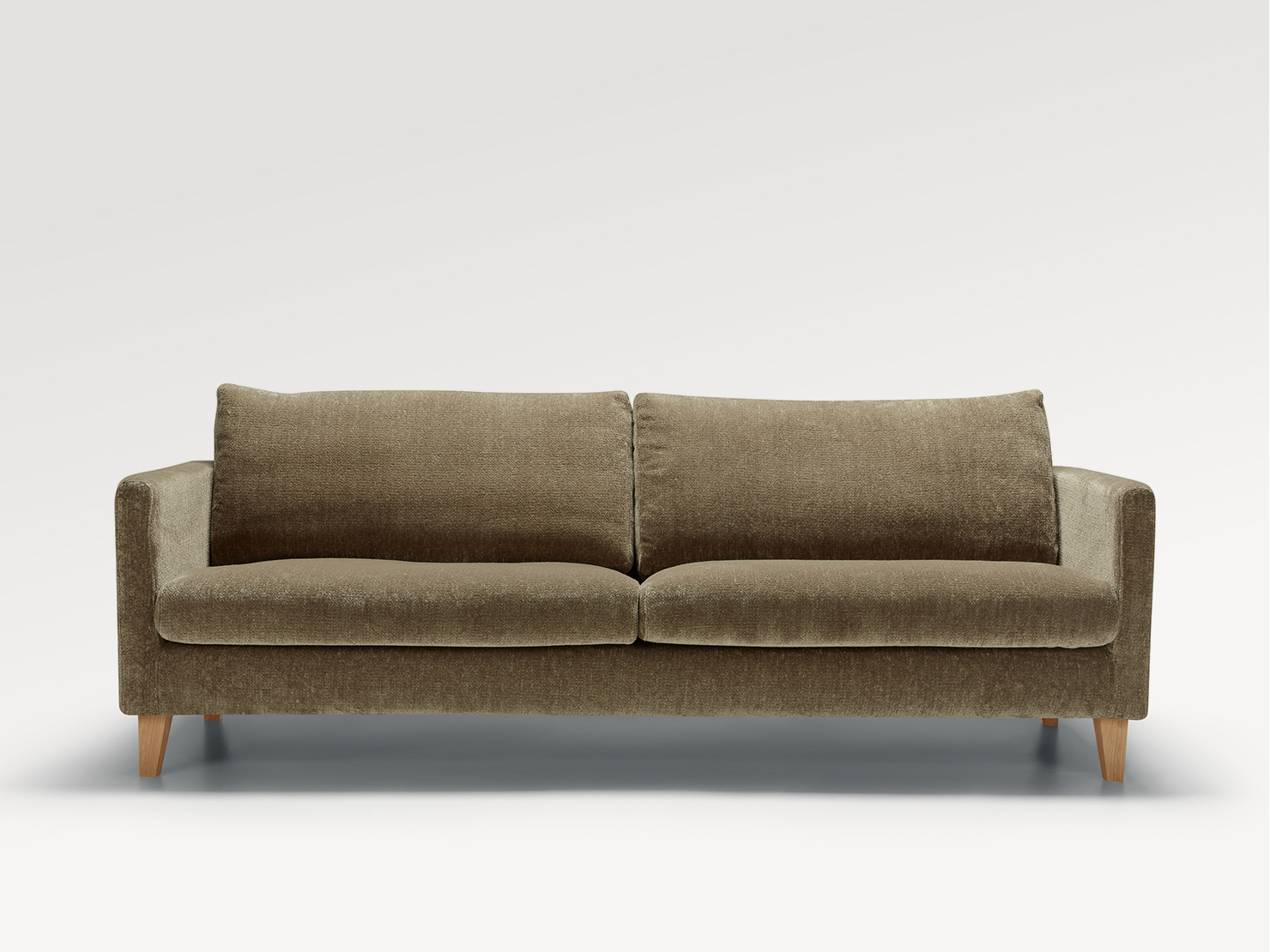 acheter Canapé 3 places tissu chenille 4 gold beige Menton - 218x92x82cm - FRANCE CANAPÉ ®