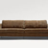 acheter Canapé 4 places tissu chenille 3 teddy brown Menton - 236x92x82cm - FRANCE CANAPÉ ®