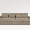 acheter Canapé 4 places tissu uni 2 (24) flax Odeon - 271x126x80cm - FRANCE CANAPÉ ®