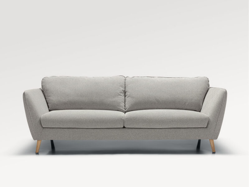 acheter Canapé 3 places tissu texturé 4 (j7q7) l.grey Suffren - 227x102x85cm - FRANCE CANAPÉ ®