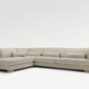 acheter Canapé d'angle tissu chenille 4 (0809-321866) nature Beaugrenelle - 298x235x83cm - FRANCE CANAPÉ ®