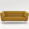 acheter Canapé 2 places velours 21 caramel Cabara - 173x91x75cm - FRANCE CANAPÉ ®