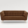 acheter Canapé 2 places velours côtelé 309/22 RUST Cabara - 173x91x75cm - FRANCE CANAPÉ ®