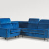 acheter Canapé d'angle convertible + relax velours 3966  - cm - FRANCE CANAPÉ ®