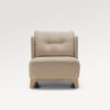 acheter Fauteuil velours 2 (245) l.beige Aurillac - 71x74x78cm - FRANCE CANAPÉ ®