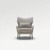 acheter Fauteuil velours 4 l.grey Garibaldi - 79x93x93cm - FRANCE CANAPÉ ®