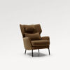 acheter Fauteuil velours 22 teddy brown Garibaldi - 79x93x93cm - FRANCE CANAPÉ ®