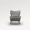 acheter Fauteuil tissu chenille 9 (a3ebbk) l.turquoise Garibaldi - 79x93x93cm - FRANCE CANAPÉ ®