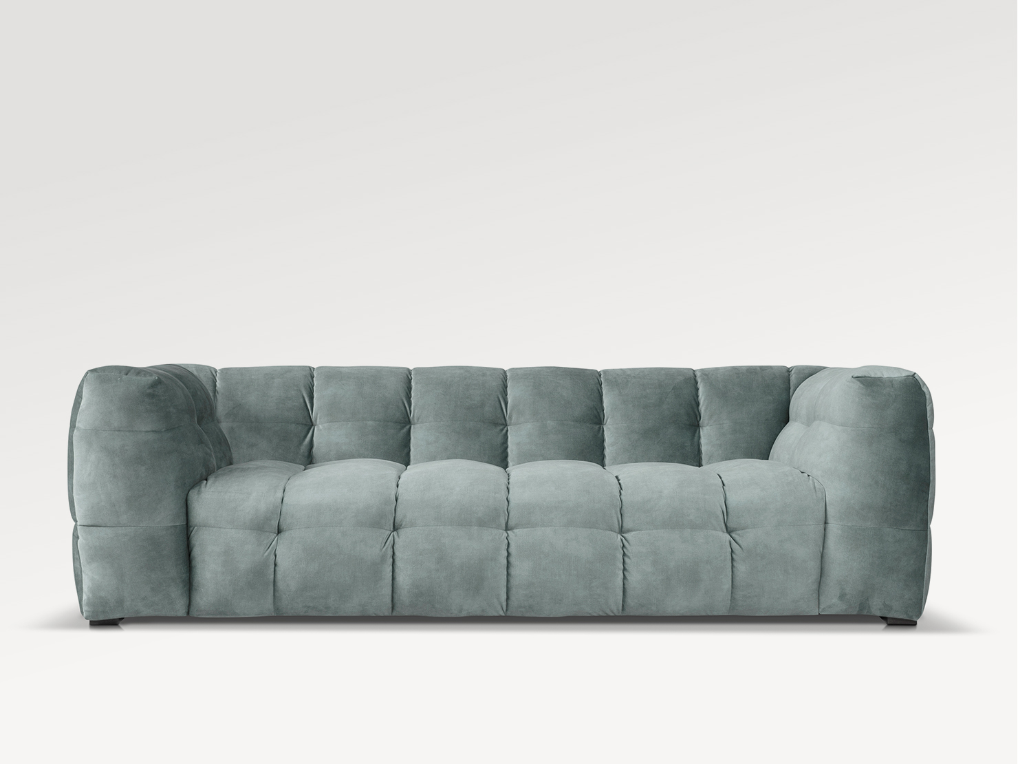 acheter Canapé 3 places tissu chiné 58 Light Blue  Marly - 236x105x68cm - FRANCE CANAPÉ ®