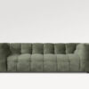 acheter Canapé 3 places velours côtelé 242 /70 DARK GREEN Marly - 236x105x68cm - FRANCE CANAPÉ ®