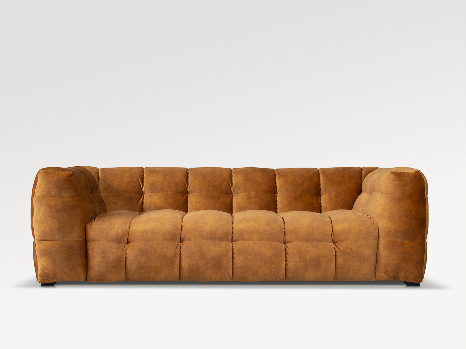acheter Canapé 3 places velours 350/22 RUST Marly - 236x105x68cm - FRANCE CANAPÉ ®