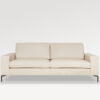 acheter Canapé 3 places cuir sand Monte-Carlo 90 - 220x102x78cm - FRANCE CANAPÉ ®