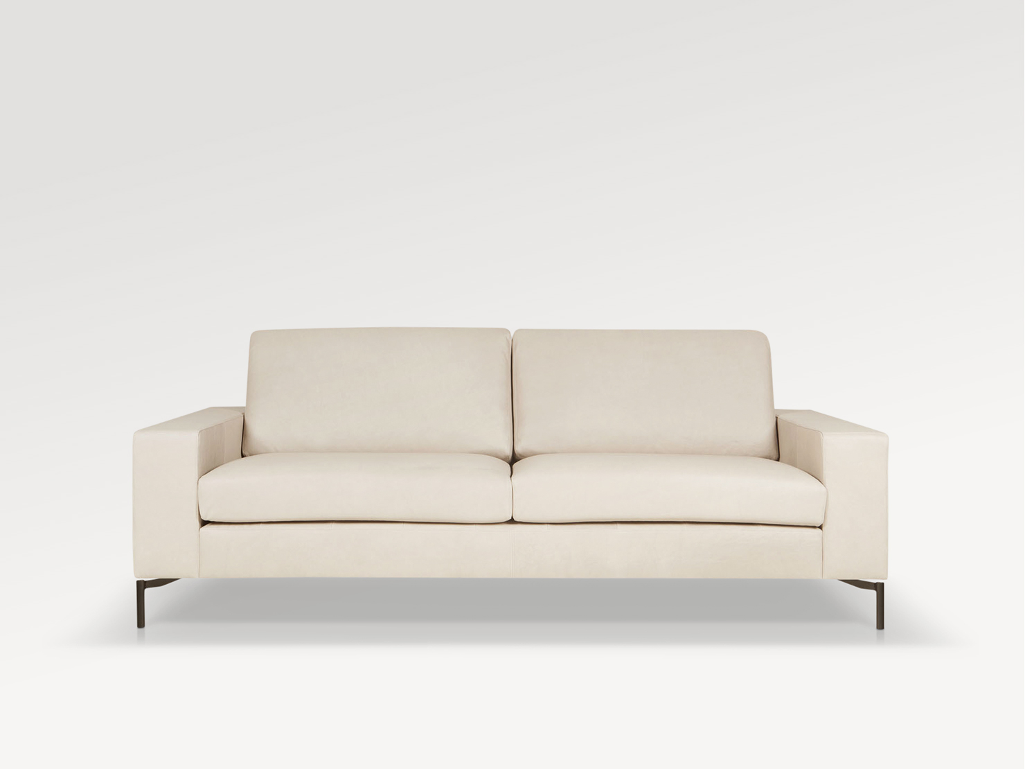 acheter Canapé 3 places cuir sand Monte-Carlo 90 - 220x102x78cm - FRANCE CANAPÉ ®