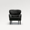 acheter Fauteuil tissu chenille 7 blue Rouen - 79x86x92cm - FRANCE CANAPÉ ®