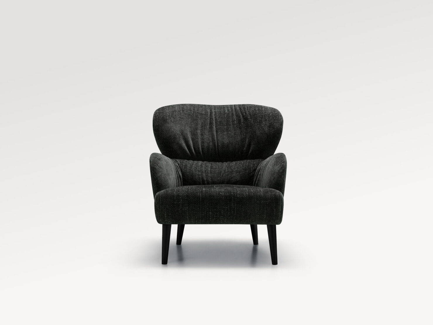 acheter Fauteuil tissu chenille 7 blue Rouen - 79x86x92cm - FRANCE CANAPÉ ®