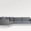 acheter Canapé d'angle tissu texturé 2 (v4v4) grey Suffren - cm - FRANCE CANAPÉ ®