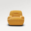acheter Fauteuil tissu chenille 5 warm yellow URVILLE - 88x80x74cm - FRANCE CANAPÉ ®