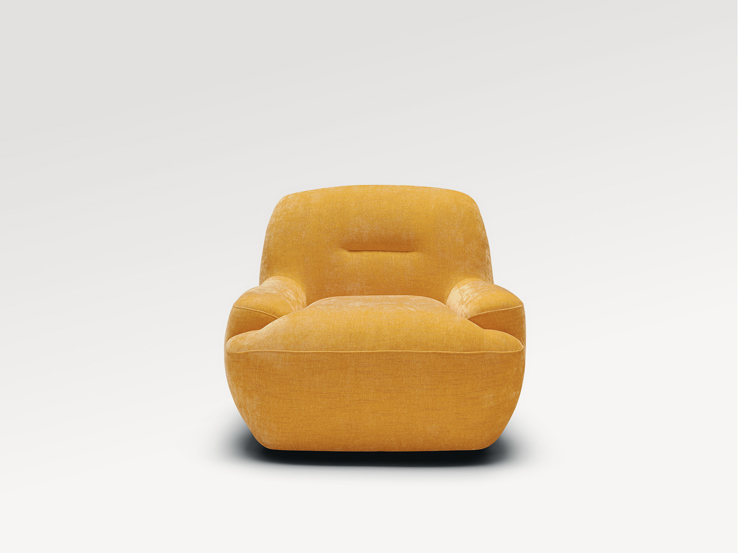 acheter Fauteuil tissu chenille 5 warm yellow URVILLE - 88x80x74cm - FRANCE CANAPÉ ®