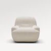 acheter Fauteuil tissu chenille 1 off-white URVILLE - 88x80x74cm - FRANCE CANAPÉ ®