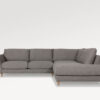 acheter Canapé d'angle tissu texturé 7 (38v4) grey-beige Vincennes - 298x230x81cm - FRANCE CANAPÉ ®