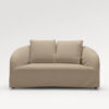 acheter Canapé 2 places outdoor  tissu uni beige Bonifacio - 160x98x81cm - FRANCE CANAPÉ ®