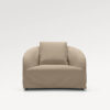 acheter Fauteuil outdoor  tissu uni beige Bonifacio - 108x95x81cm - FRANCE CANAPÉ ®