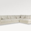 acheter Canapé d'angle tissu uni 1 (23) natur Belle ile - 346x235x85cm - FRANCE CANAPÉ ®