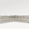 acheter Canapé d'angle tissu uni 1 (23) natur Belle ile - 239x331x85cm - FRANCE CANAPÉ ®