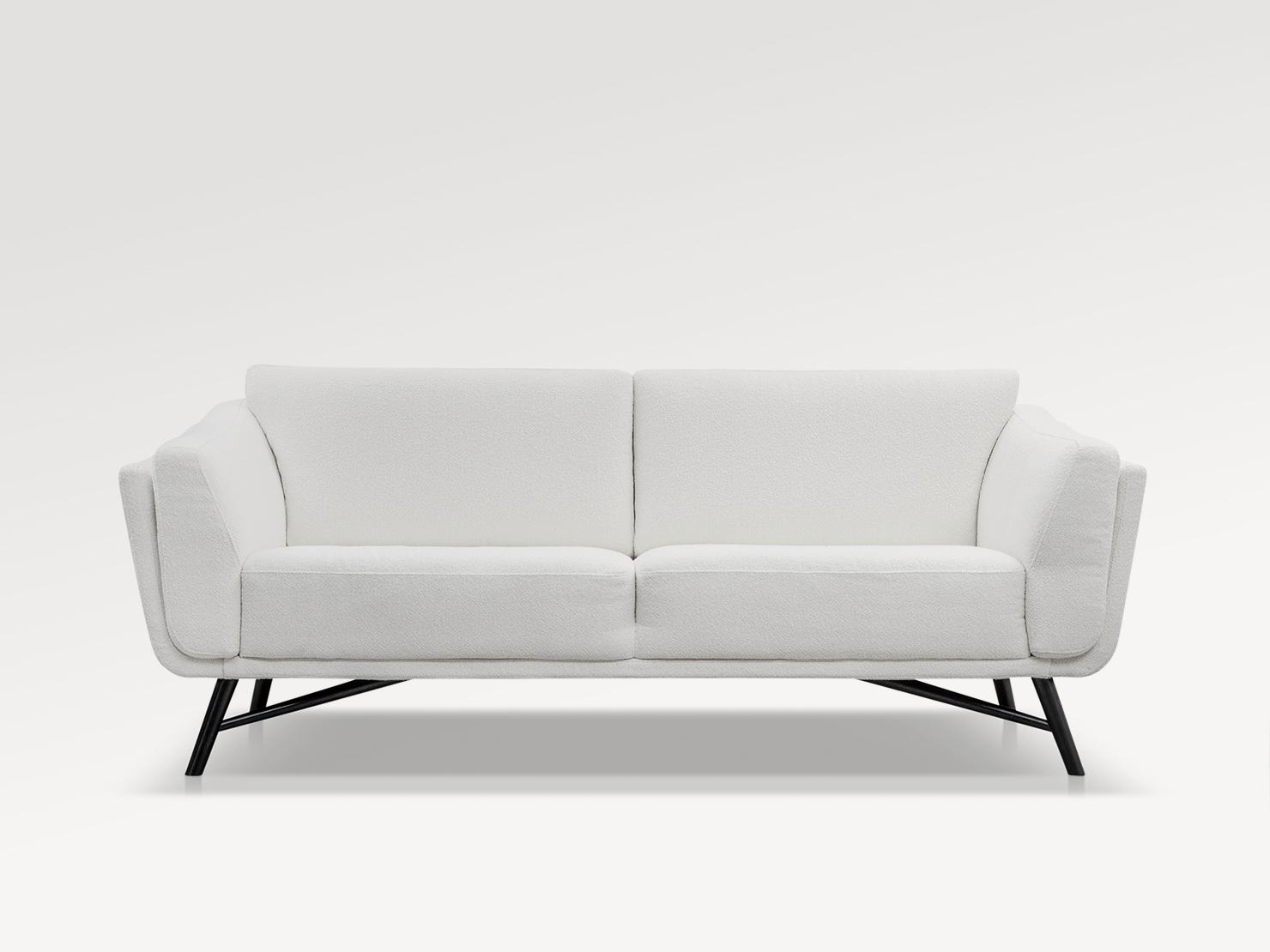 acheter Canapé 3 places lin 479/00 WHITE KERIEN - 230x91x80cm - FRANCE CANAPÉ ®