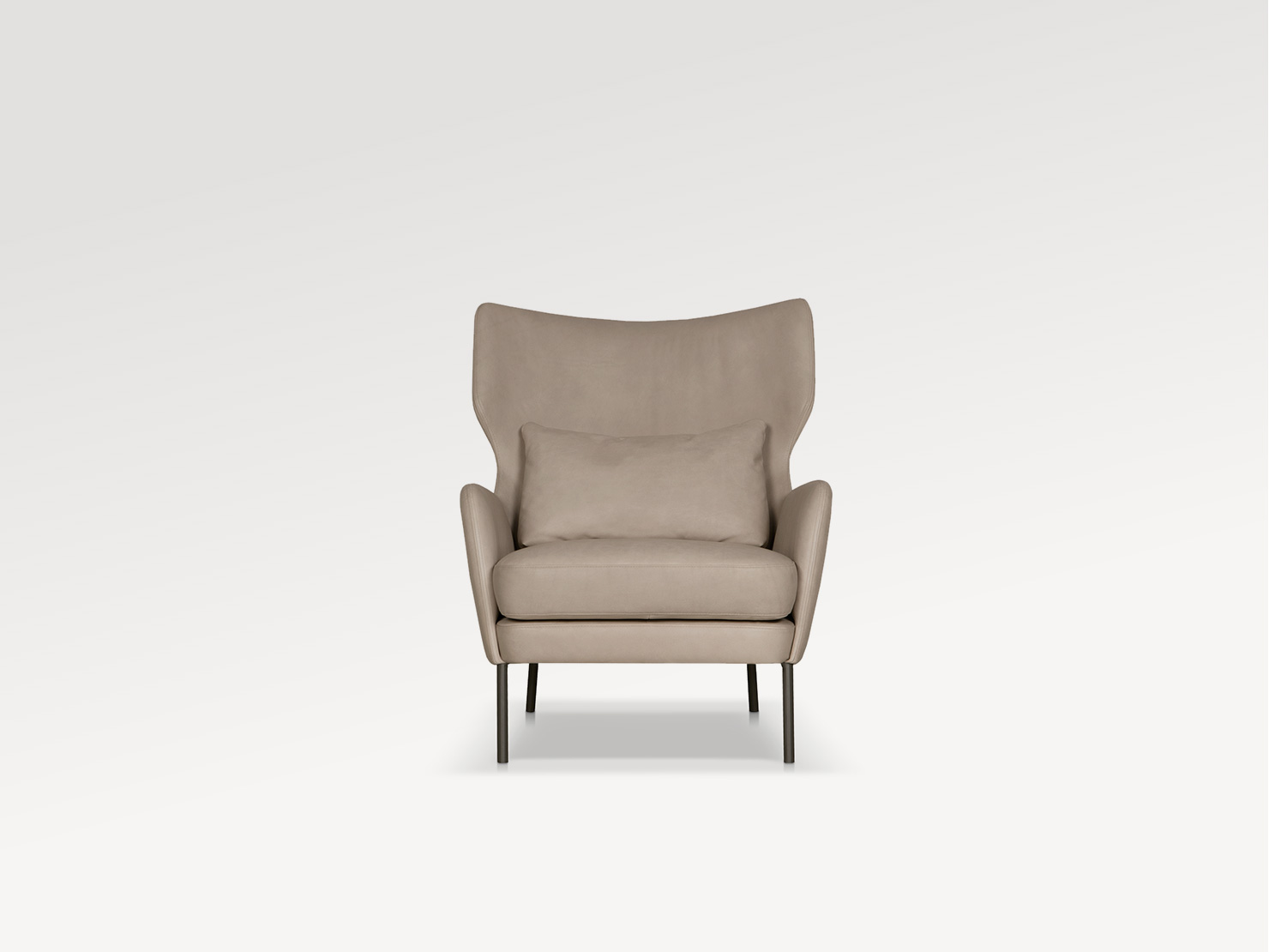 acheter Fauteuil cuir natur Garibaldi - 79x93x93cm - FRANCE CANAPÉ ®