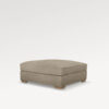 acheter Pouf tissu uni 2 (24) flax Odeon - 117x107x45cm - FRANCE CANAPÉ ®