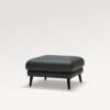 acheter Pouf cuir 6 black Annecy - 70x70x43cm - FRANCE CANAPÉ ®
