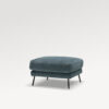 acheter Pouf tissu texturé 8 (j7l9) l.turquise Annecy - 70x70x43cm - FRANCE CANAPÉ ®